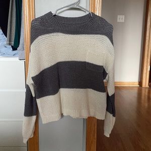 american eagle striped sweater